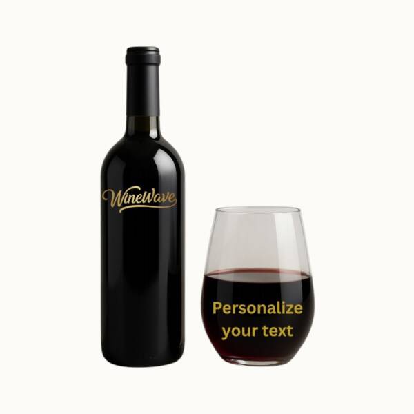 Your Personalise Vino Glass
